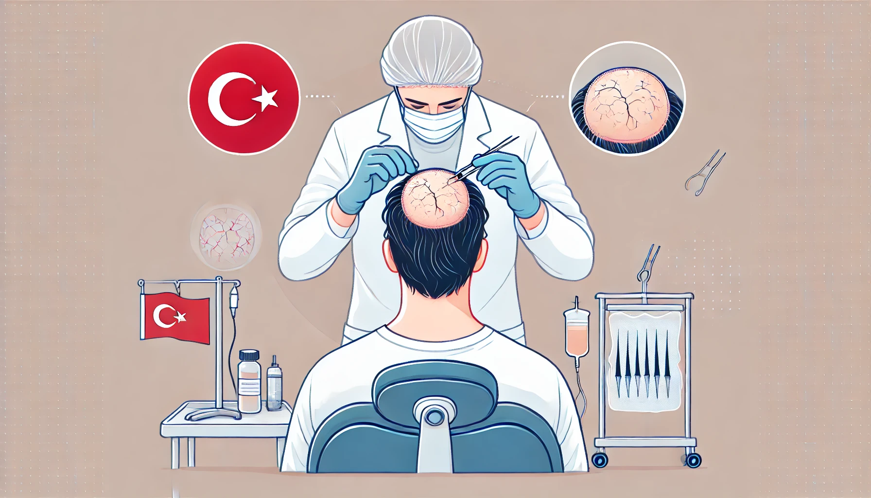 HTA Haartransplantation Antalya 14 Endlich wieder Haare: beste Haartransplantation in der Türkei